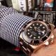 Perfect Replica Rolex Submariner Black Face Rose Gold Case 40mm Watch (2)_th.jpg